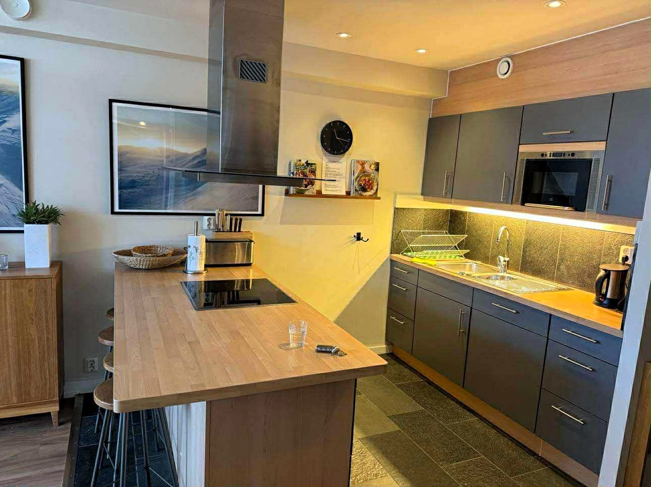 Åre semester skidåkning centralt nära liften 